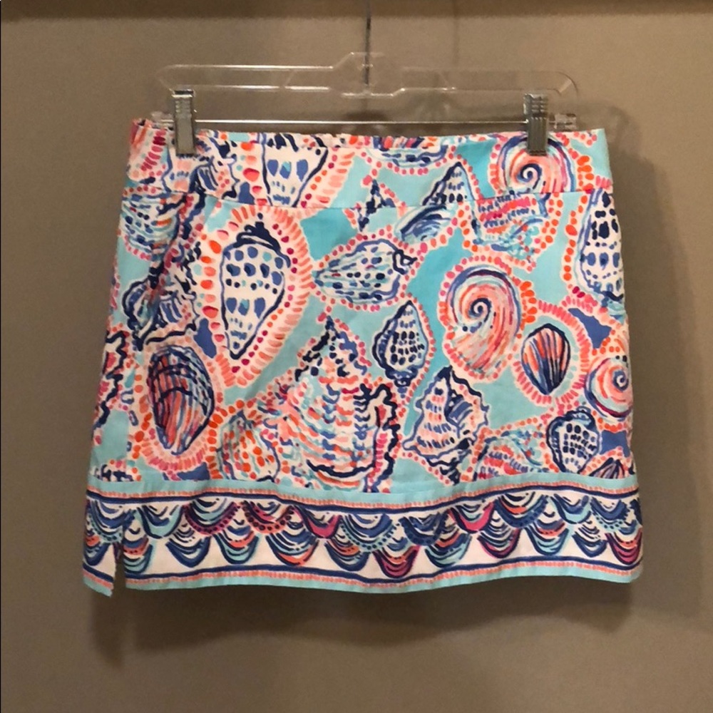 Lilly Pulitzer mini skirt! Perfect for the beach